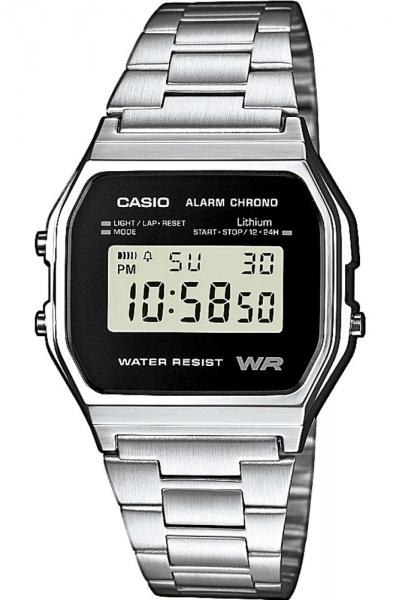 Unisex käekell Casio Retro Vintage A158WEA-1EF - Premiumkellad