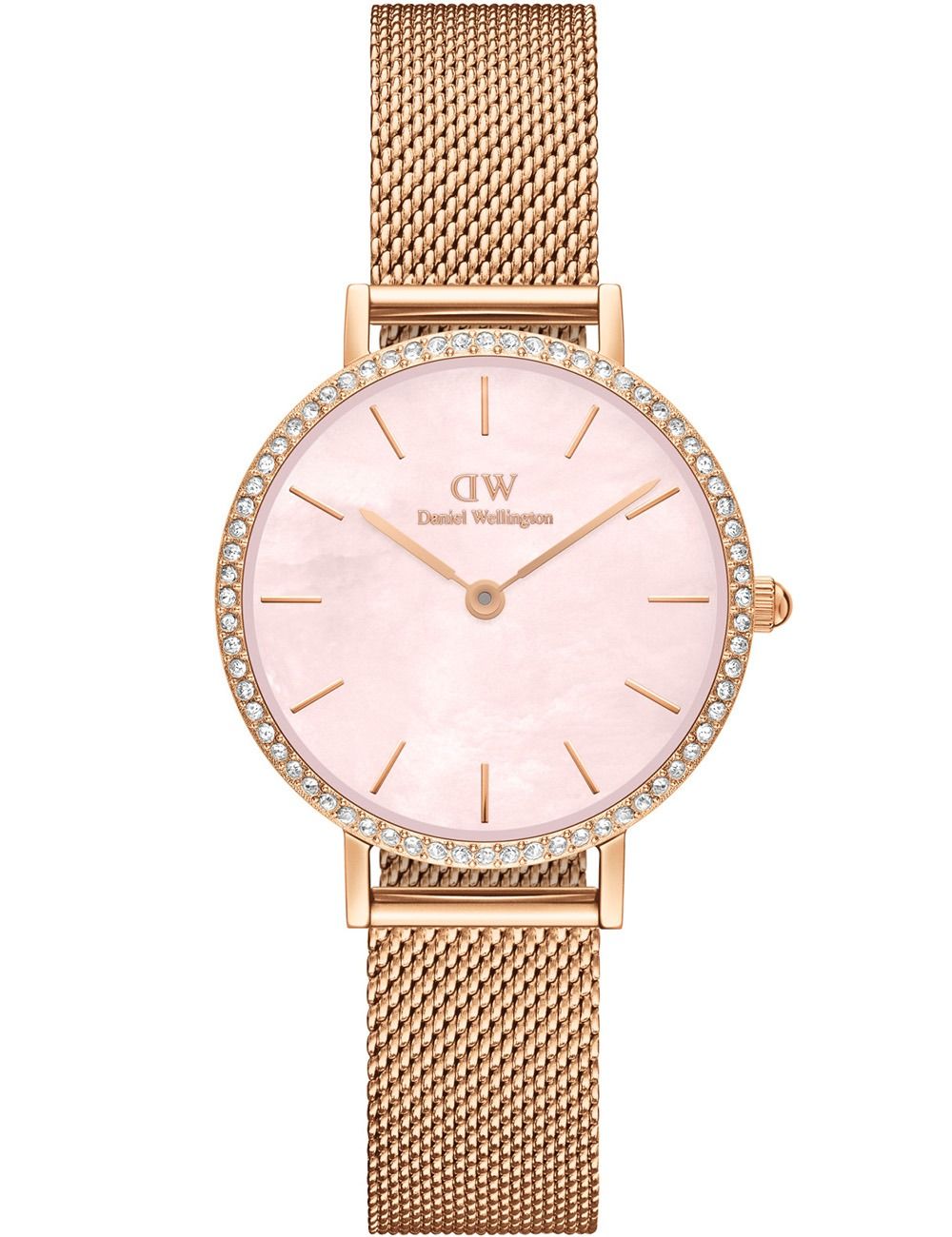 Naiste käekell Daniel Wellington Petite Lumine Bezel Melrose Pink DW00100663 - Premiumkellad
