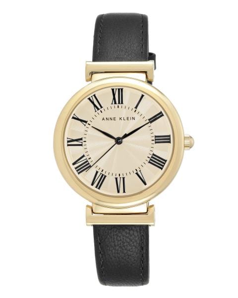 Naiste käekell Anne Klein Leather AK/2136CRBK - Premiumkellad