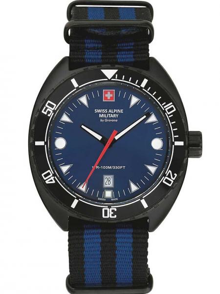 Meeste käekell Swiss Alpine Military Navy 20 7066.1675 - Premiumkellad