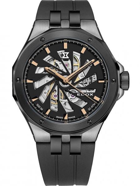 Meeste käekell Edox Delfin Mecano 85304-357GN-NRN1 - Premiumkellad