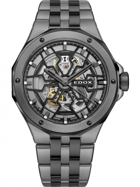 Meeste käekell Edox Delfin Mecano 85303-357GNM-NGN - Premiumkellad