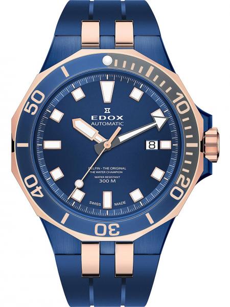 Meeste käekell Edox Delfin Diver 80110-357BURCA-BUIR - Premiumkellad