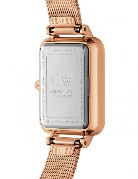 Naiste käekell Daniel Wellington Quadro Pressed Unitone DW00100484 - Premiumkellad