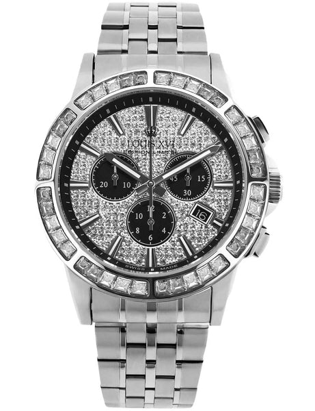 Meeste käekell Louis XVI Majesté Iced Out Baguette LXVI1131 - Premiumkellad