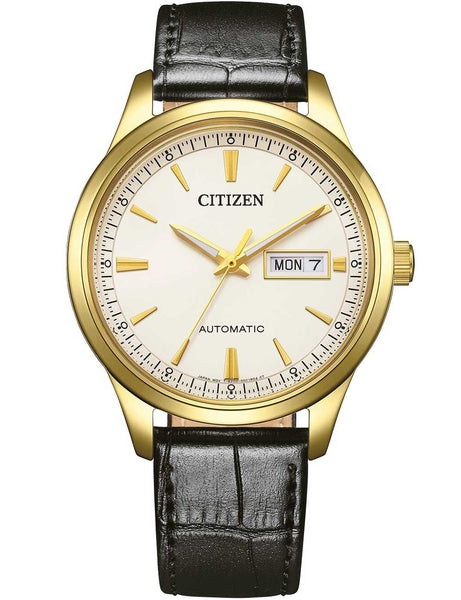 Meeste käekell Citizen Automatic Day-Date NY4059-09AE - Premiumkellad