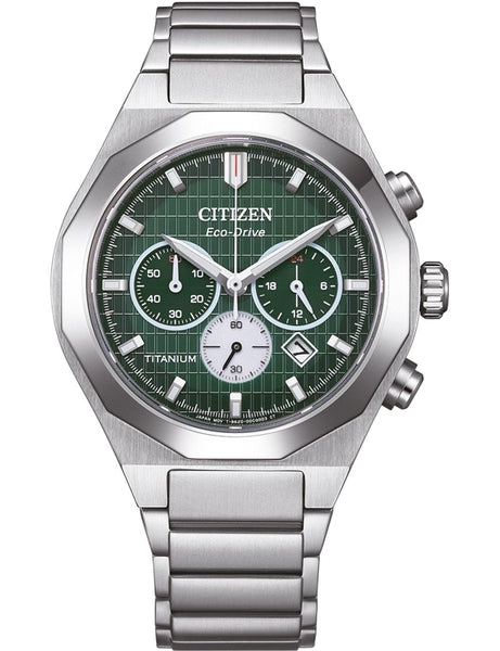 Meeste käekell Citizen Super-Titanium Zenshin Eco-Drive Chrono CA4691-59X - Premiumkellad
