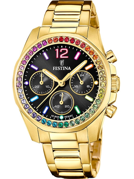 Naiste käekell Festina Boyfriend Chrono F20609/3 - Premiumkellad