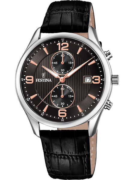 Meeste käekell Festina Timeless Chrono F6855/7 - Premiumkellad