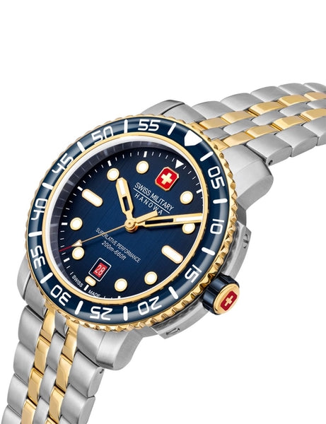 Meeste käekell Swiss Military Hanowa Black Marlin SMWGH0001760 - Premiumkellad