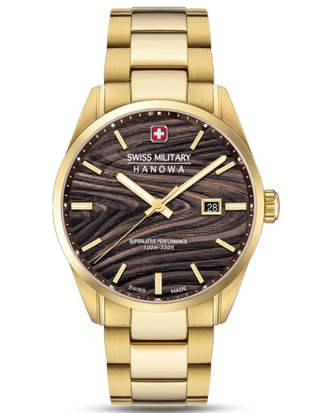 Meeste käekell Swiss Military Hanowa Golden Beech SMWGH0006010 - Premiumkellad
