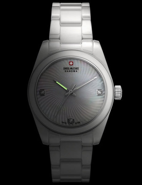 Naiste käekell Swiss Military Hanowa Swiss Recruit Lady Ceramic SMWLG0005101 - Premiumkellad