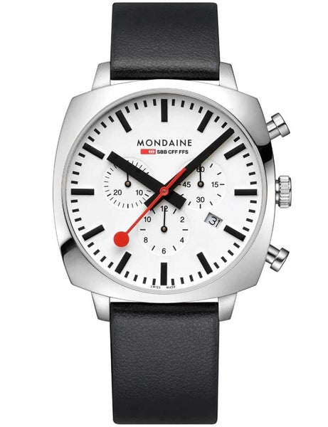 Meeste käekell Mondaine Grand Cushion MSL.41410.LBV.SET