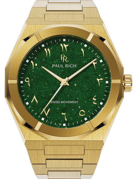 Meeste käekell Paul Rich Star Dust II Emerald Dune PR-45264 - Premiumkellad