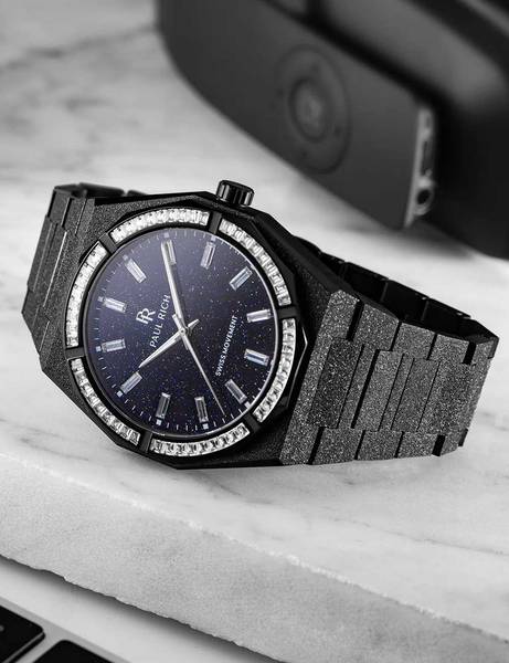 Meeste käekell Paul Rich Moissanite Frosted Star Dust II PR-46704 - Premiumkellad