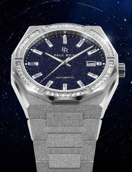 Meeste käekell Paul Rich Moissanite Frosted Star Dust II PR-46706 - Premiumkellad