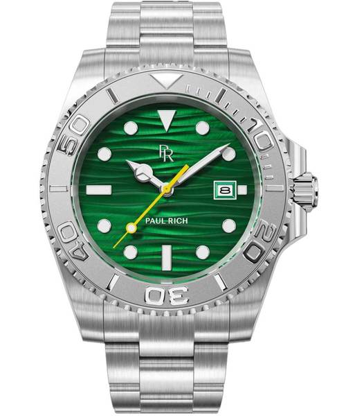 Meeste käekell Paul Rich Crystal Bay Emerald Isle PR-46707 - Premiumkellad