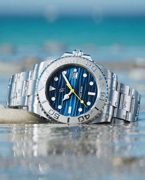 Meeste käekell Paul Rich Crystal Bay Azure Sea PR-46708 - Premiumkellad