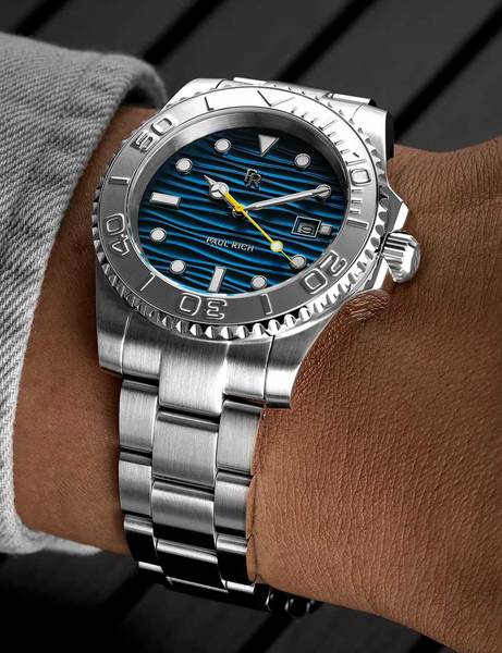 Meeste käekell Paul Rich Crystal Bay Azure Sea PR-46708 - Premiumkellad