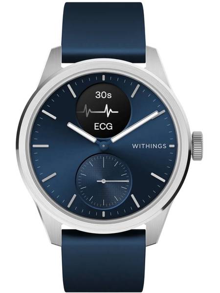 Unisex hübriid nutikell Withings ScanWatch 2 Sinine 42mm