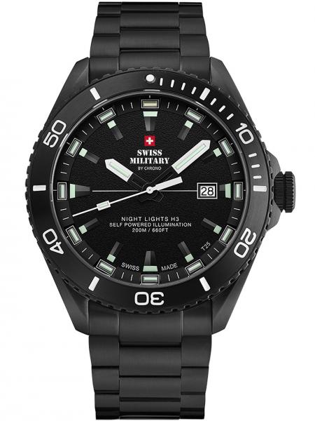 Meeste käekell Swiss Military by Chrono Night Lights SM34080.03 - Premiumkellad