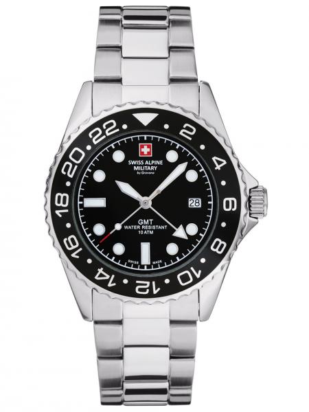 Meeste käekell Swiss Alpine Military Master Diver GMT 7052.1137 - Premiumkellad