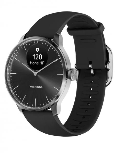 Unisex hübriid nutikell Withings ScanWatch Light Must - Premiumkellad