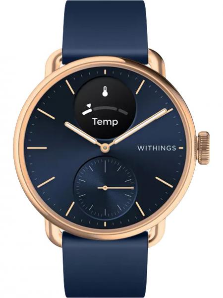 Unisex hübriid nutikell Withings ScanWatch 2 Sinine 38mm - Premiumkellad