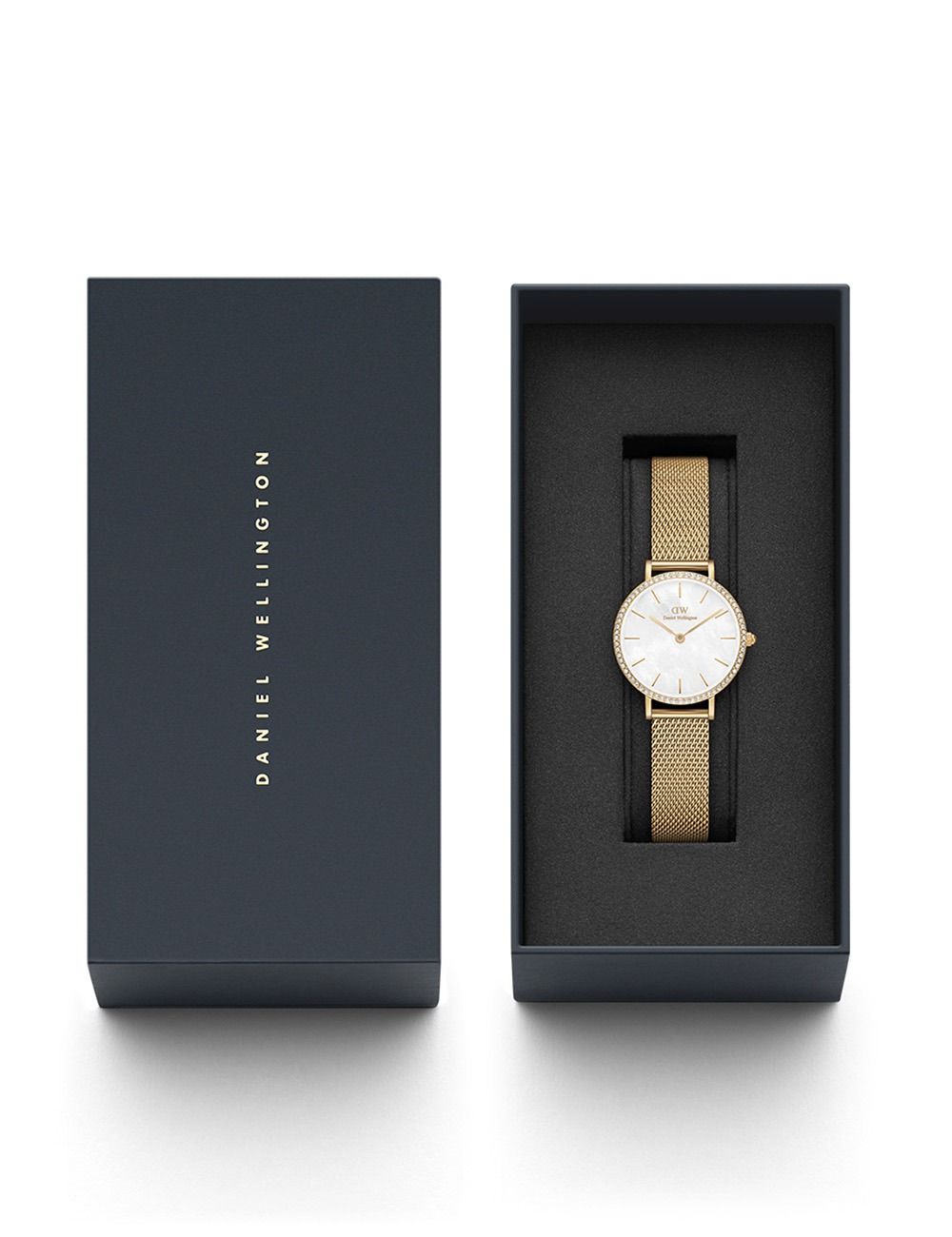 Naiste käekell Daniel Wellington Petite Lumine Bezel Evergold DW00100662 - Premiumkellad