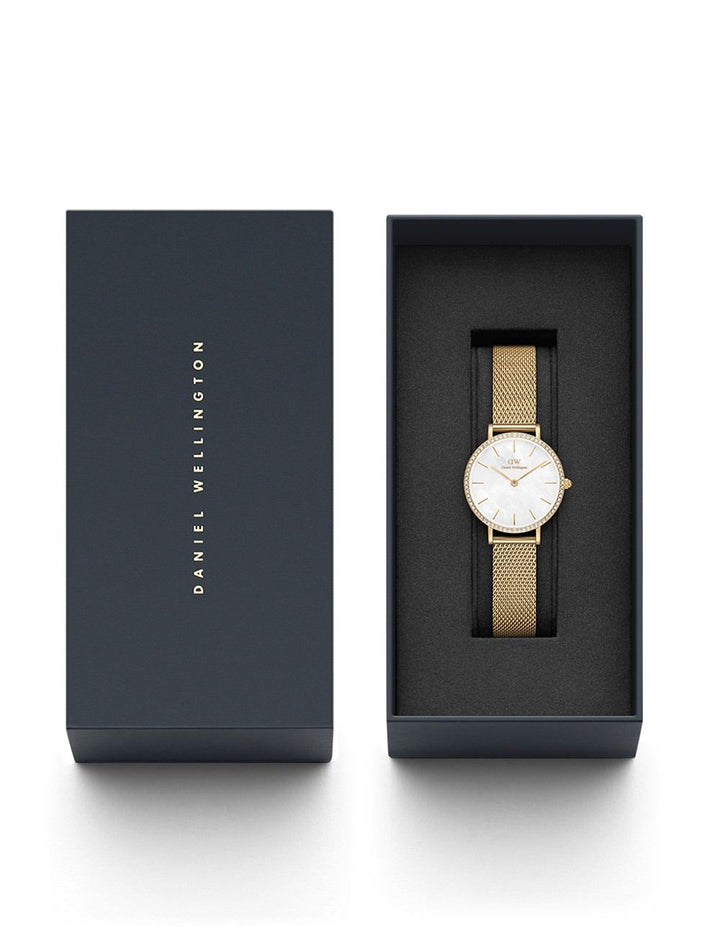 Naiste käekell Daniel Wellington Petite Lumine Bezel Evergold DW00100662 - Premiumkellad