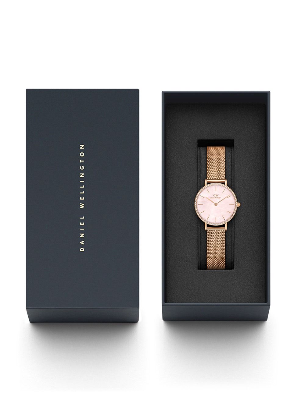 Naiste käekell Daniel Wellington Petite Lumine Bezel Melrose Pink DW00100663 - Premiumkellad
