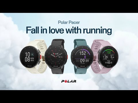 Sporta pulkstenis Polar Pacer Melns S-L