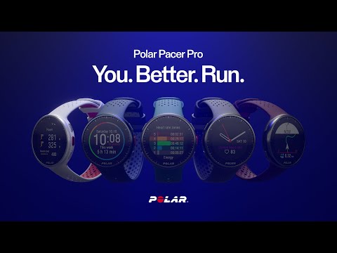 Sporta pulkstenis Polar Pacer Pro Melns S-L