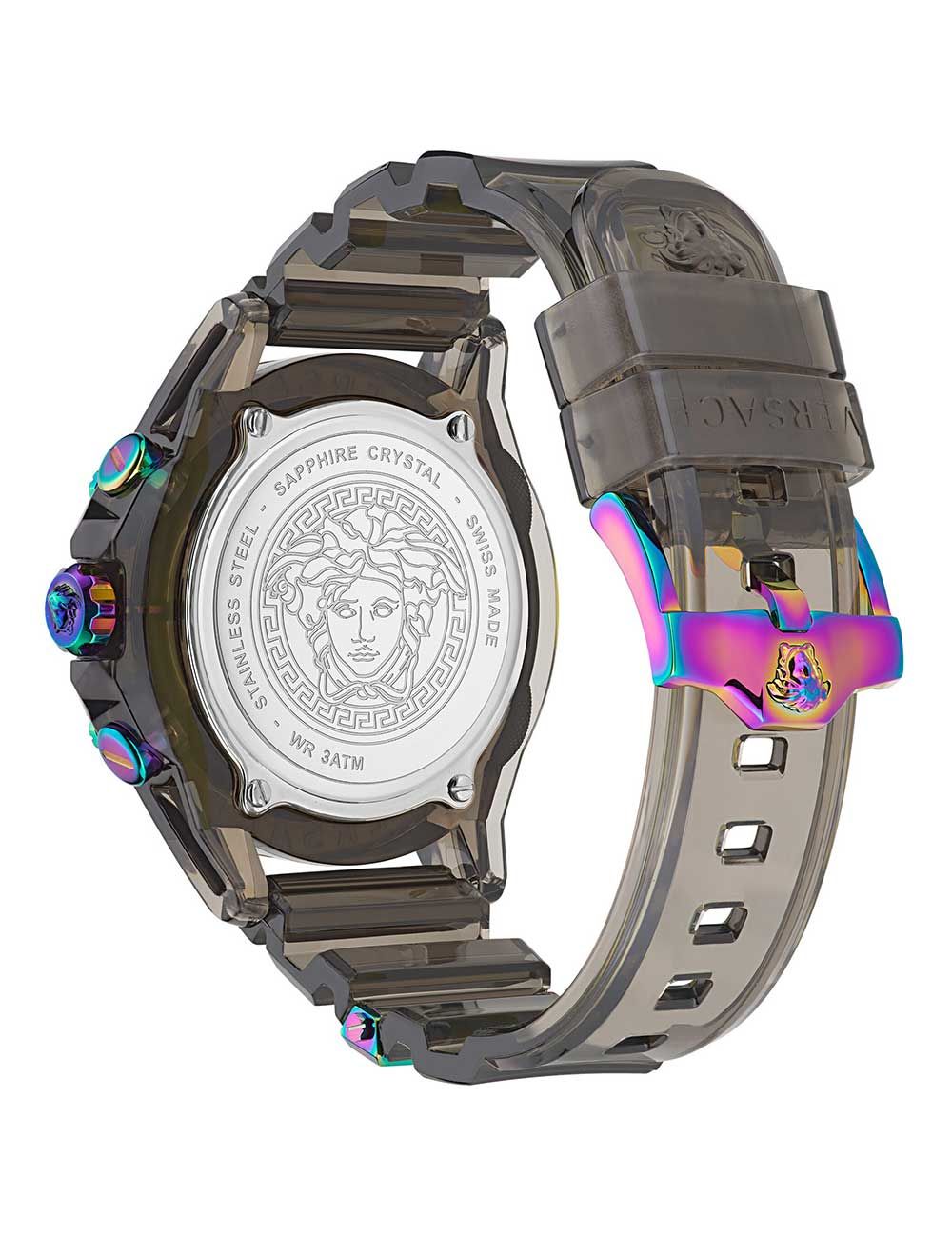 Unisex käekell Versace Active Policarbonat Chrono VEZ701022 - Premiumkellad