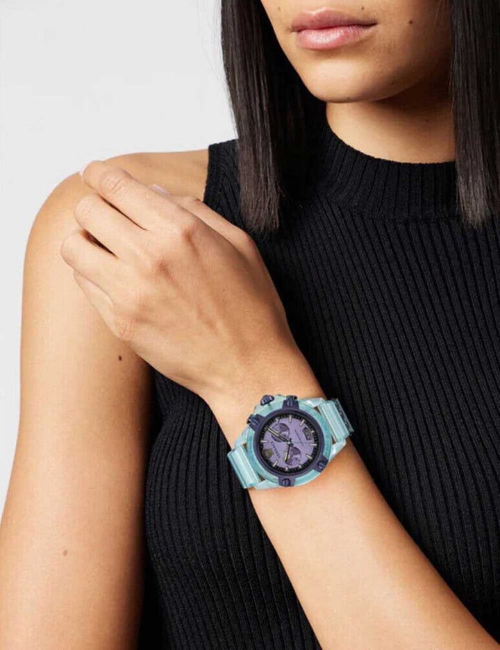 Unisex käekell Versace Active Policarbonat Chrono VEZ701523 - Premiumkellad