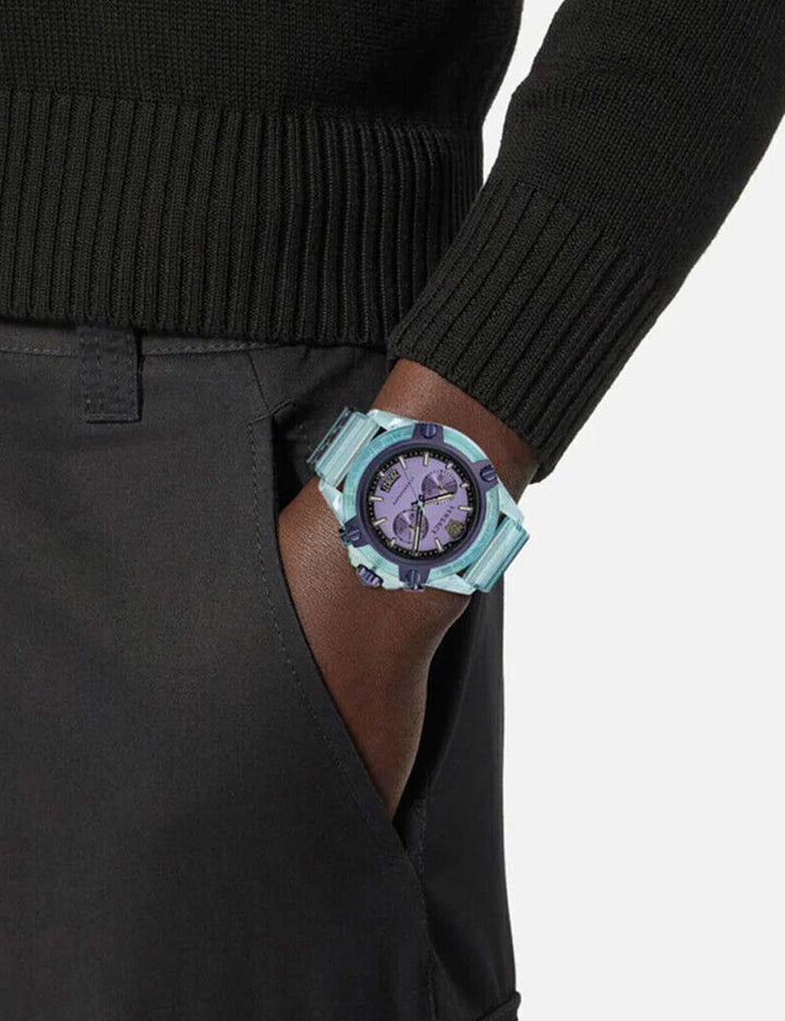 Unisex käekell Versace Active Policarbonat Chrono VEZ701523 - Premiumkellad