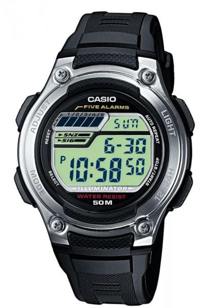 Unisex käekell Casio Sports W-212H-1AVES - Premiumkellad