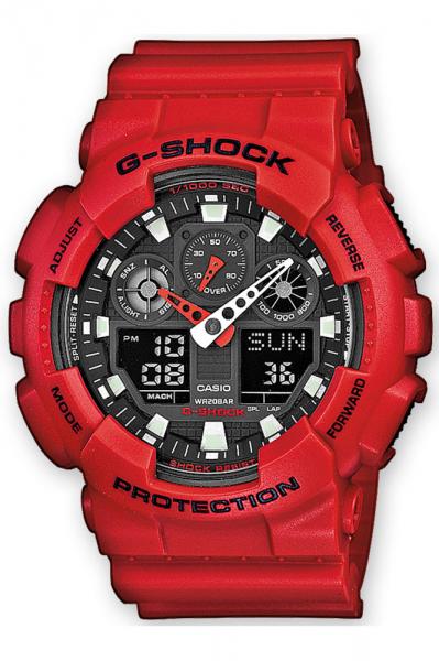 Meeste käekell Casio G-Shock GA-100B-4AER - Premiumkellad