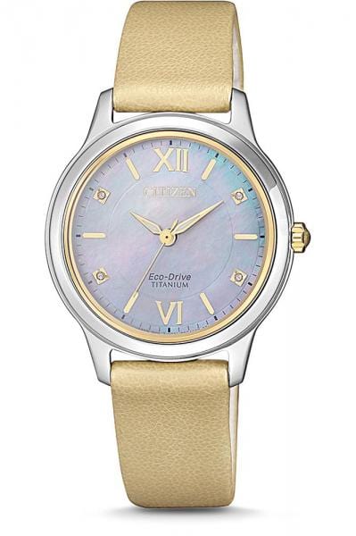 Naiste käekell Citizen Eco-Drive Titanium EM0724-17Y - Premiumkellad