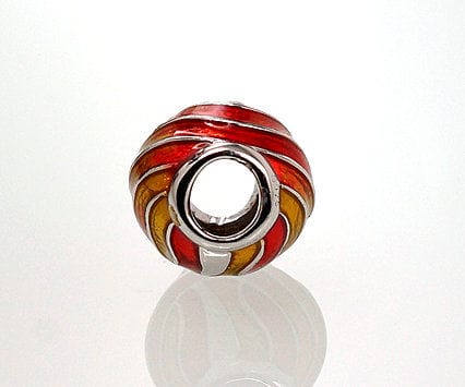 Hõberipats #2301459(PRh-Gr)_ML-Y+ML-OR, Hõbe 925°, roodium (kate), Juveeliemail - Premiumkellad