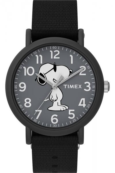 Meeste käekell Timex Weekender Peanuts TW2T65700 - Premiumkellad