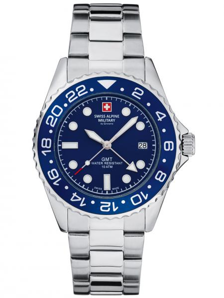 Meeste käekell Swiss Alpine Military Master Diver GMT 7052.1135 - Premiumkellad