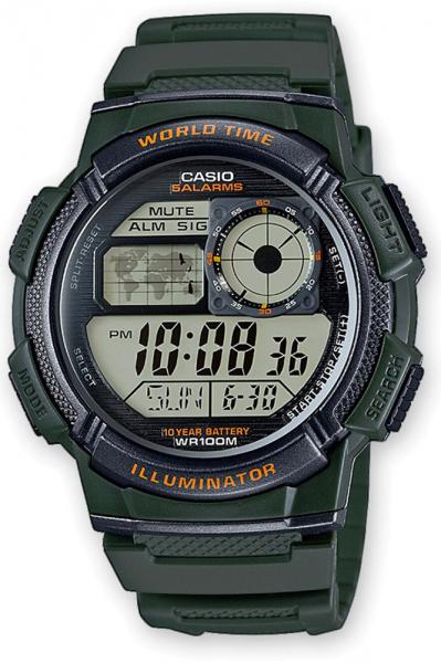 Meeste käekell Casio Collection AE-1000W-3AVEF - Premiumkellad