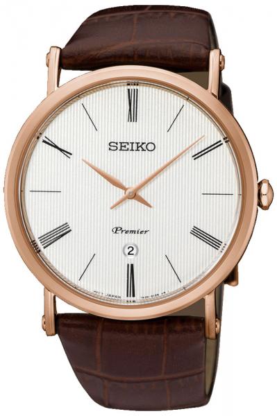 Meeste käekell Seiko Premier SKP398P1 - Premiumkellad