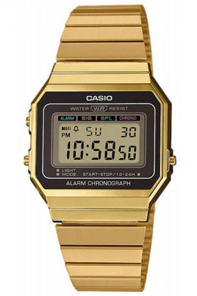 Unisex käekell Casio Vintage A700WEG-9AEF - Premiumkellad