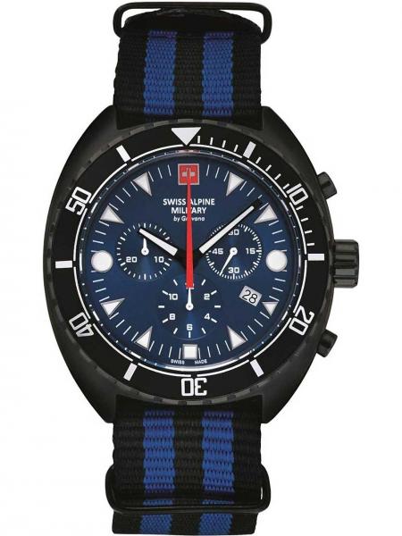 Meeste käekell Swiss Alpine Military Navy 20 7066.9675 - Premiumkellad