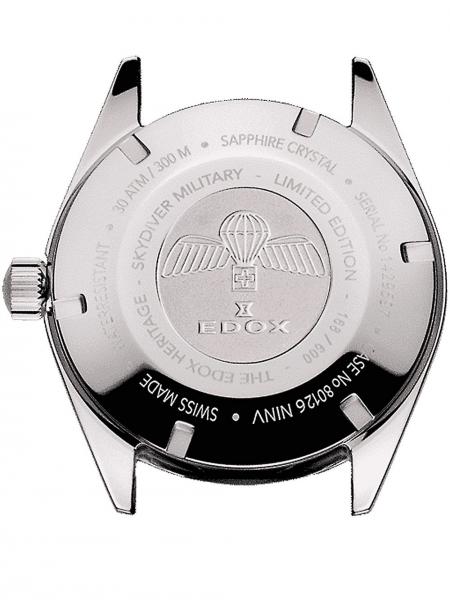 Meeste käekell Edox Skydiver 80126-3BUM-BUIN - Premiumkellad