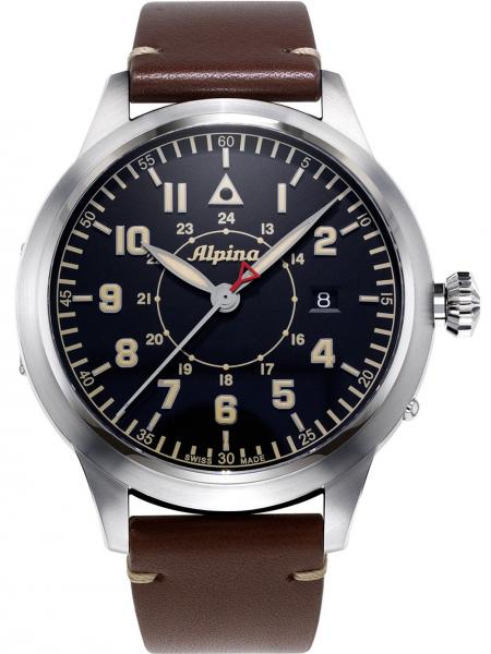 Meeste käekell Alpina Startimer Pilot Heritage AL-525BBG4SH6 - Premiumkellad