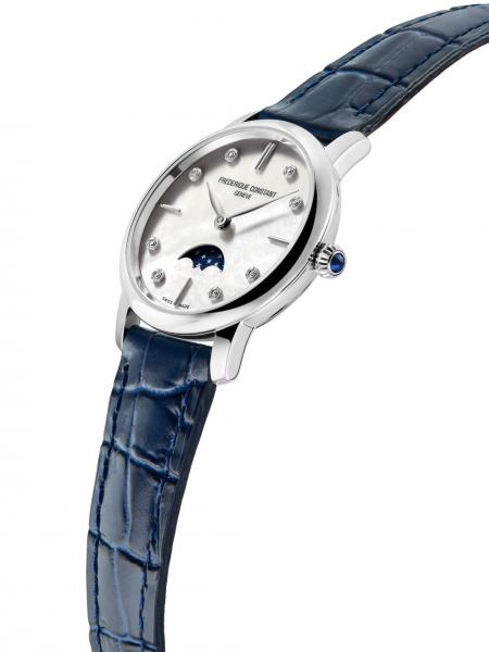 Naiste käekell Frederique Constant Slimline Moonphase FC-206MPWD1S6 - Premiumkellad