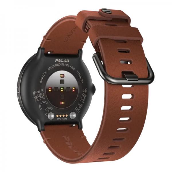 Spordikell Polar Ignite 3 Titanium Pruun S-L - Premiumkellad